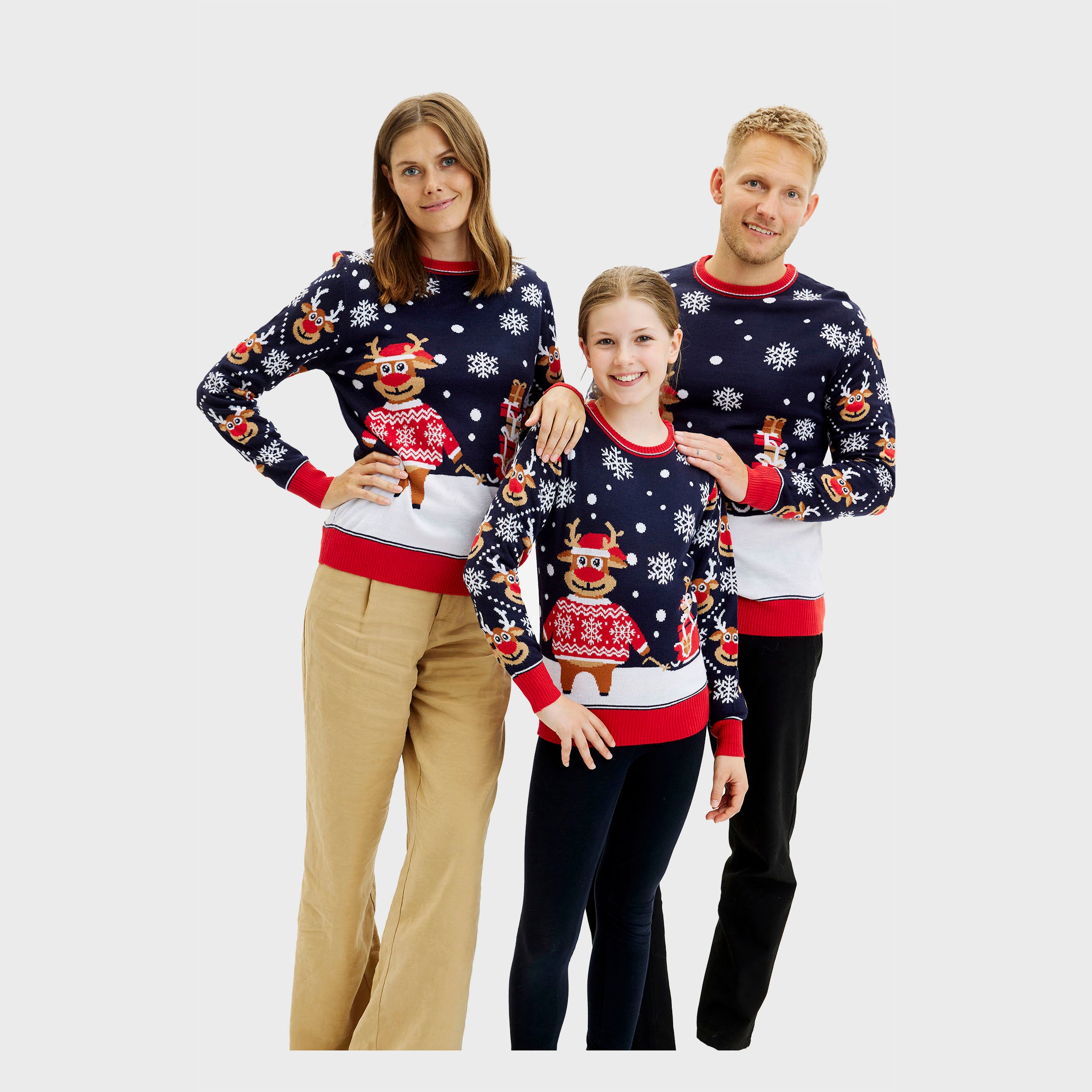 The Bringing Christmas Gifts Kersttrui- Heren